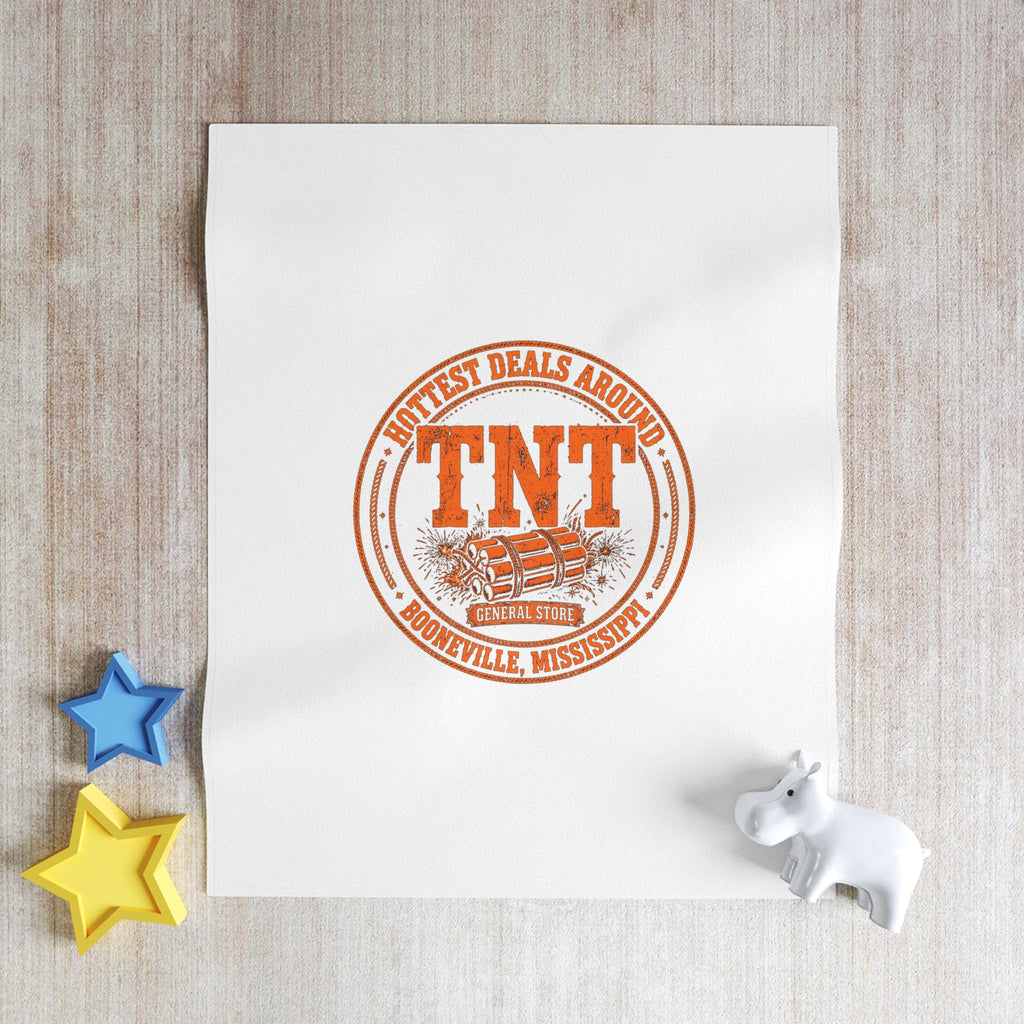 TNT General Store Throw Blanket – Booneville, MS