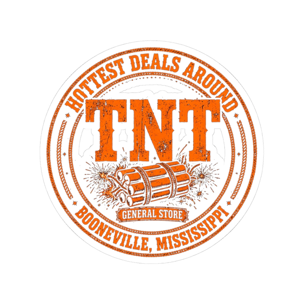 TNT General Store Stickers – Booneville, MS